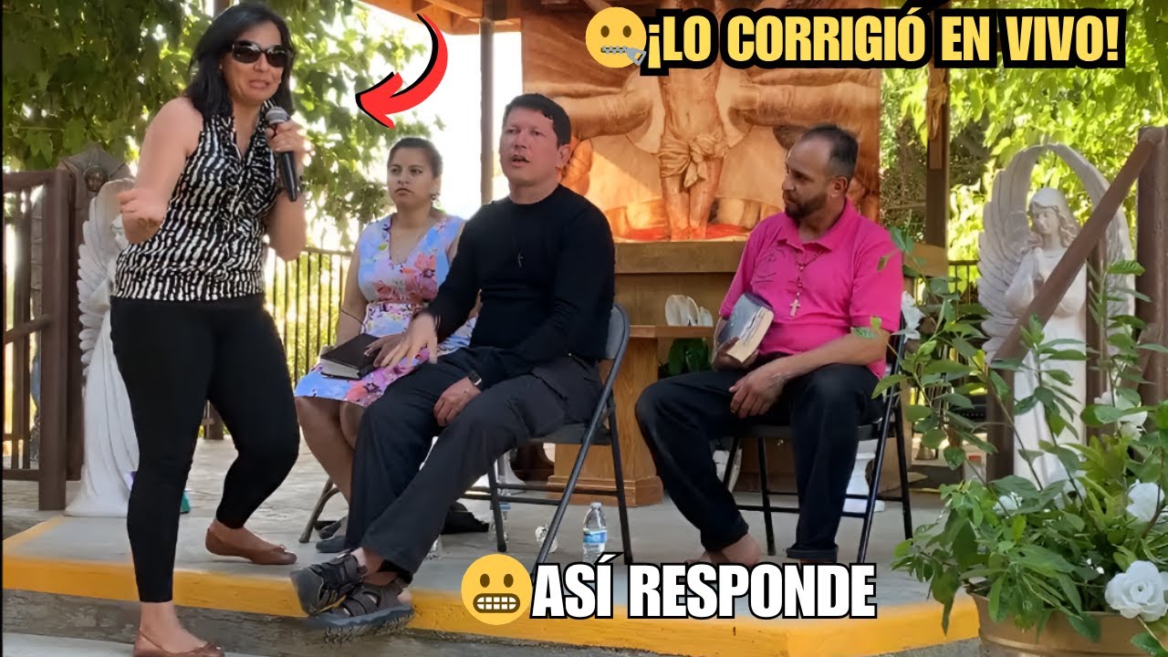 😱¡MUJER CORRIGE al PADRE LUIS TORO en PÚBLICO… y TODOS QUEDAN EN SHOCK! 🔥📖