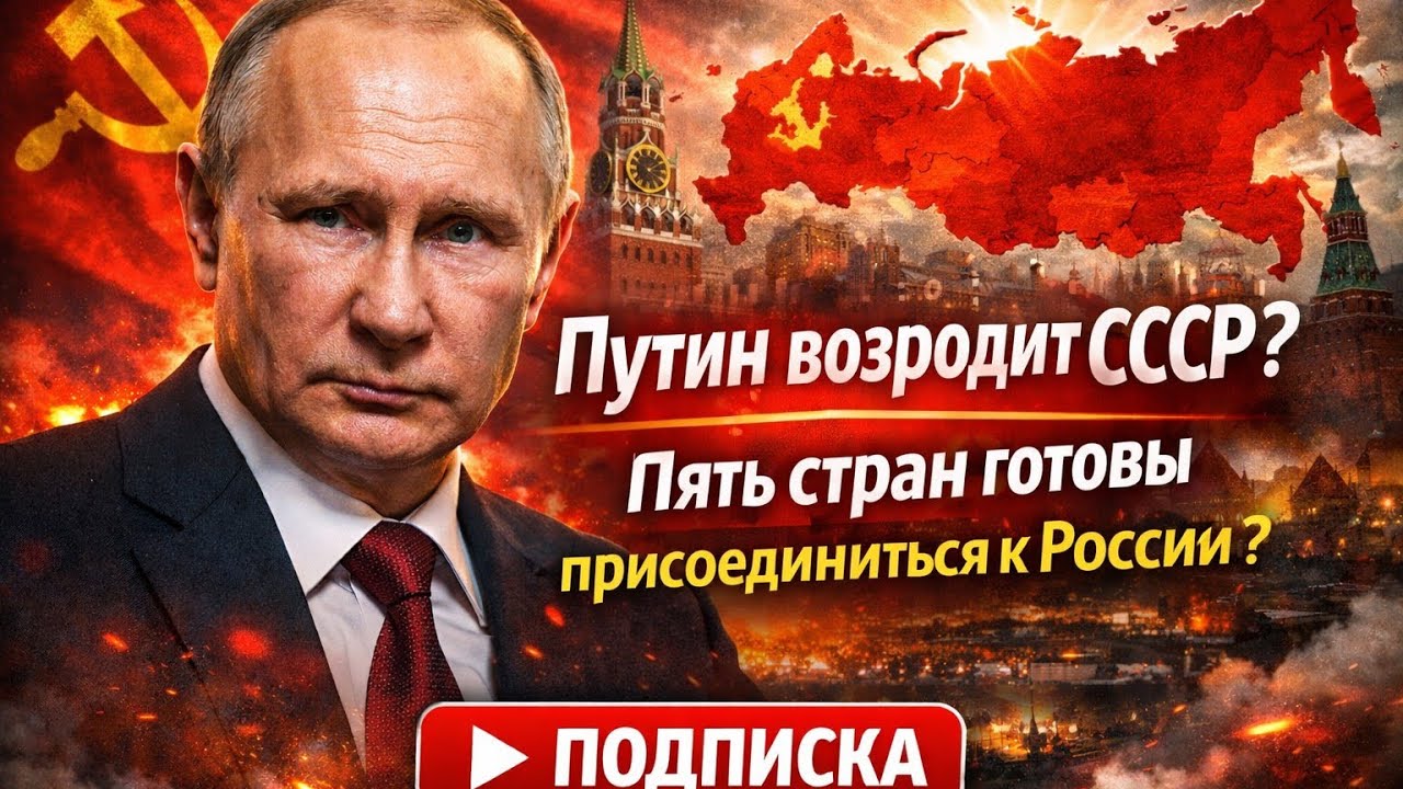 СССР 2.0? 😱 Пять государств могут войти в состав России — что происходит на самом деле?