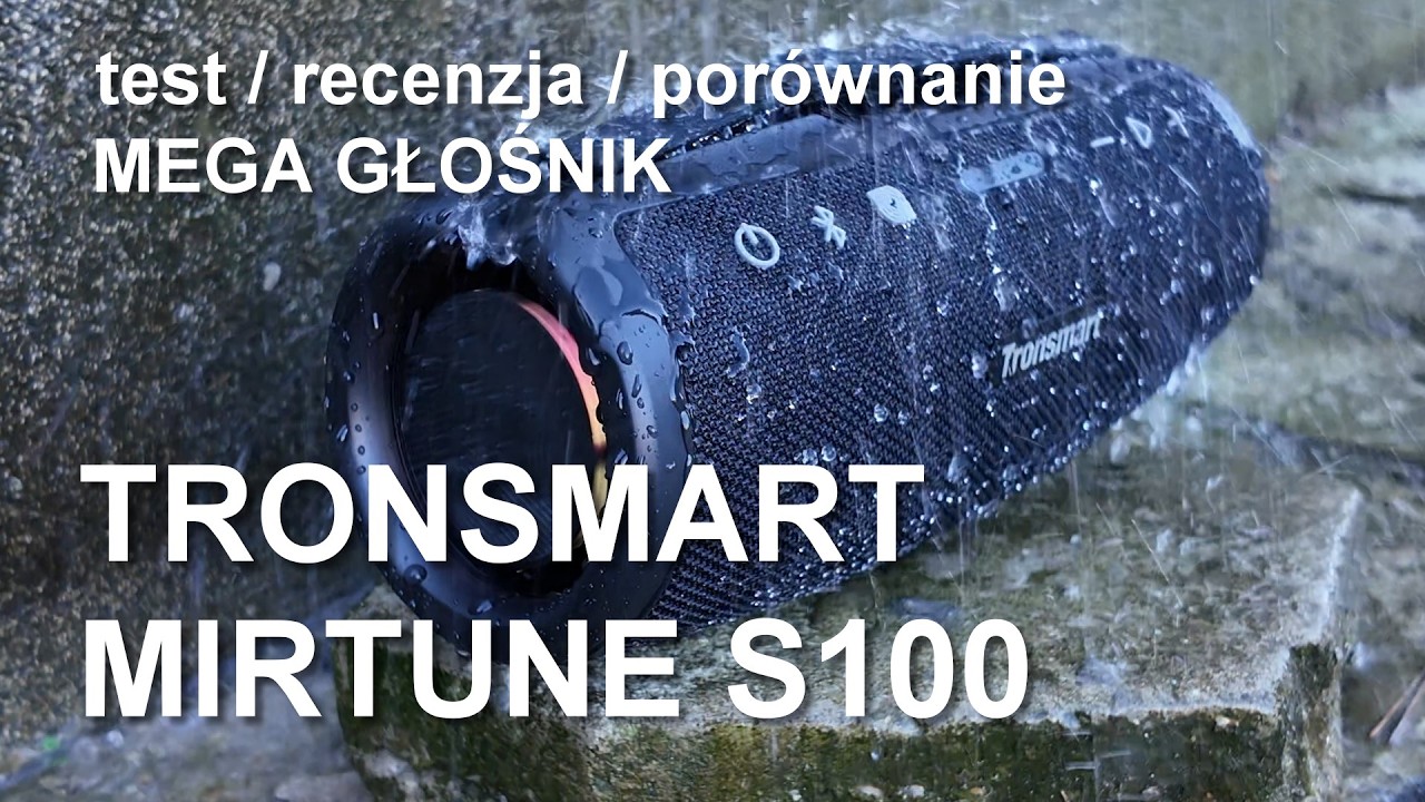 Jak JBL świetny głośnik na wakacje! TRONSMART MIRTUNE S100 #speker_testing #speakertest