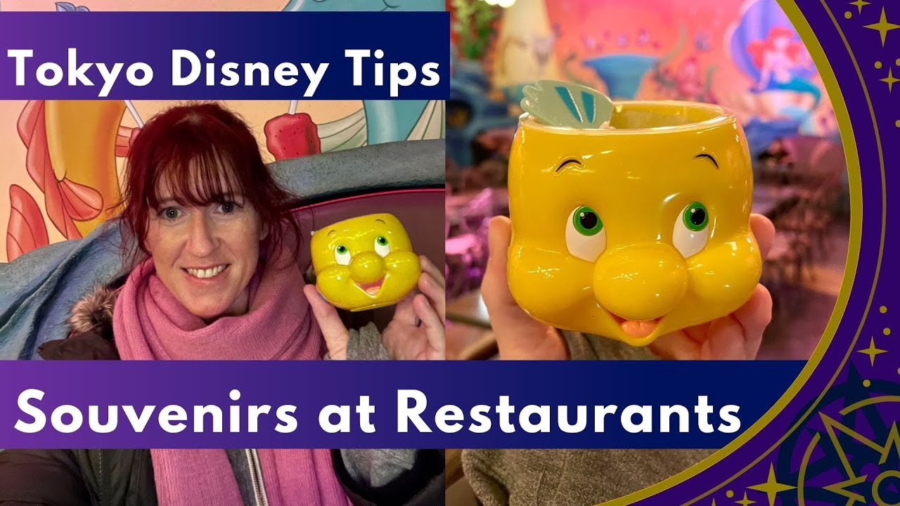 Tokyo Disney Resort Tips - Exclusive Souvenirs Available with Food and Drinks at Parks Restaurants
