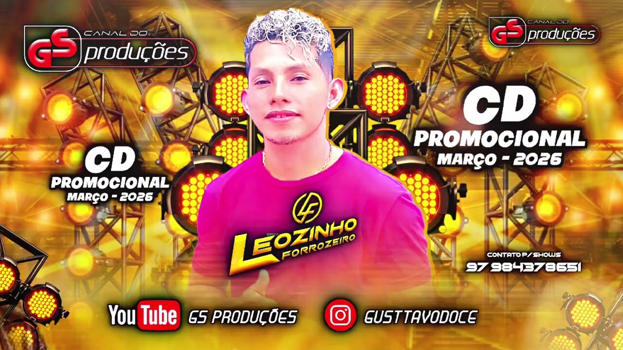 LEOZINHO FORROZEIRO CD PROMOCIONAL 2026