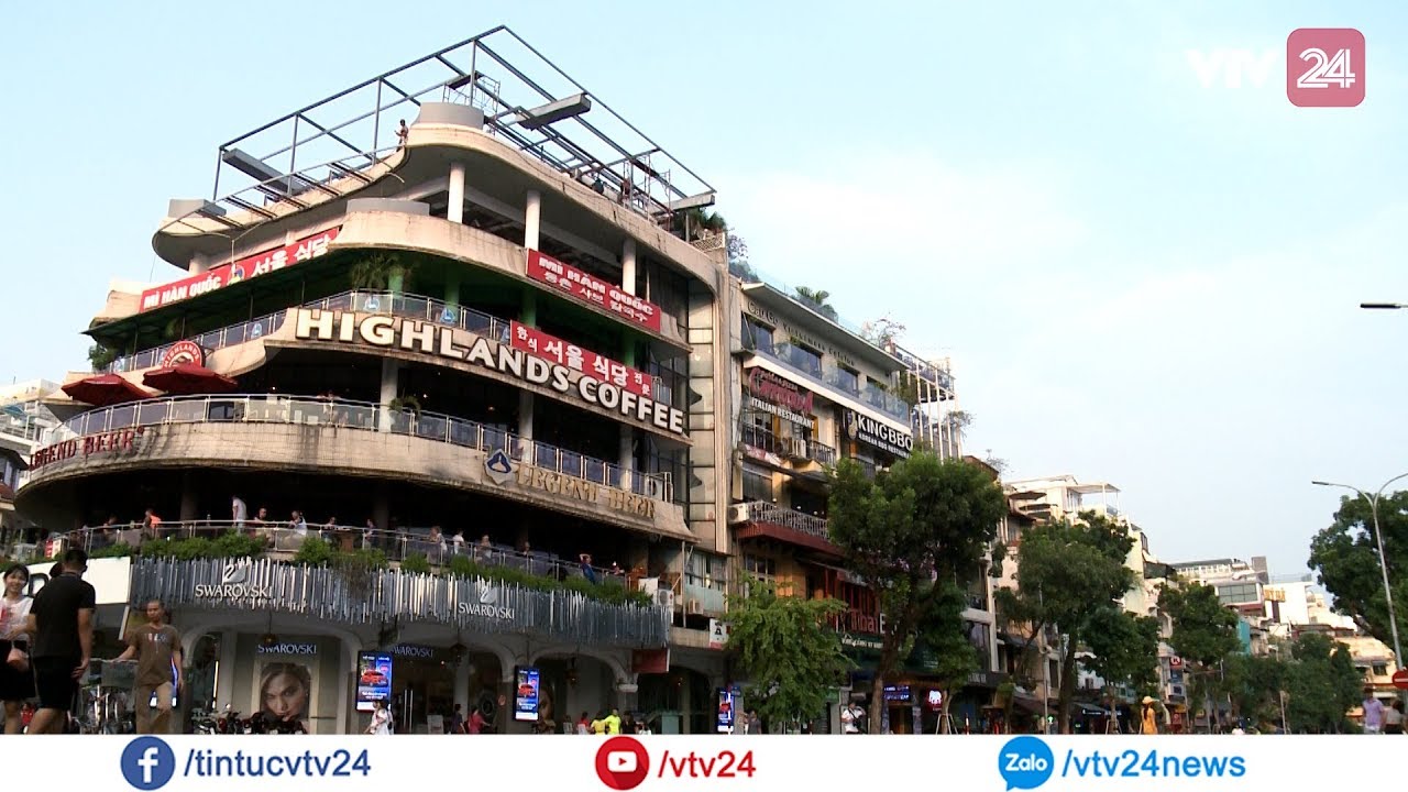 Thượng đỉnh Mỹ - Triều tại Hà Nội: Báo chí quốc tế đua nhau dựng trường quay trên cao | VTV24