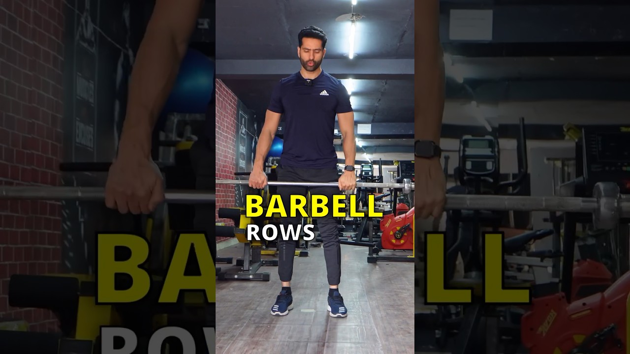 🥵 3 Biggest Mistakes in Barbell Rows! #shorts