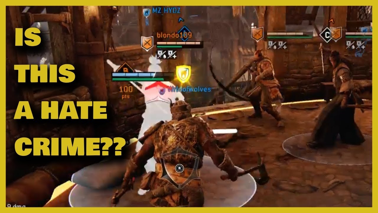 3 ASIAN MEN VS A CRACKHEAD. Berserker dominion [ FOR HONOR ]