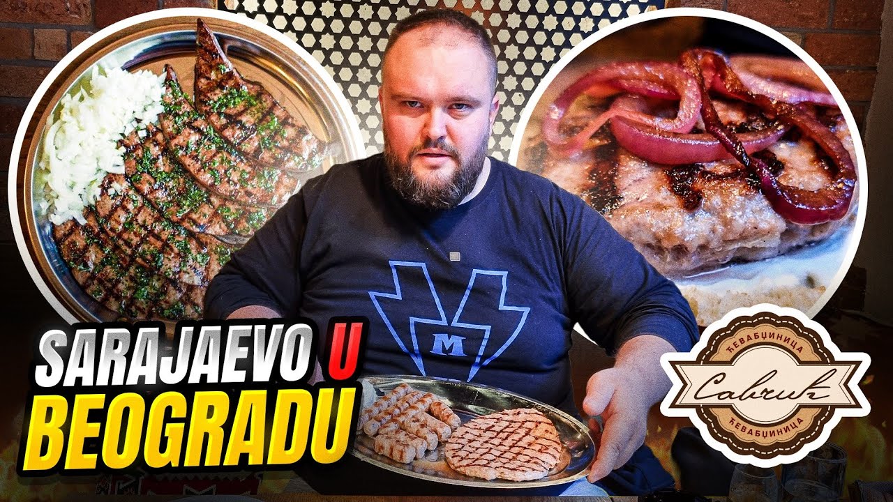 KAKO IZGLEDAJU ORIGINALNI SARAJEVSKI ĆEVAPI u BEOGRADU ?!? Ćevabdžinica Savčić