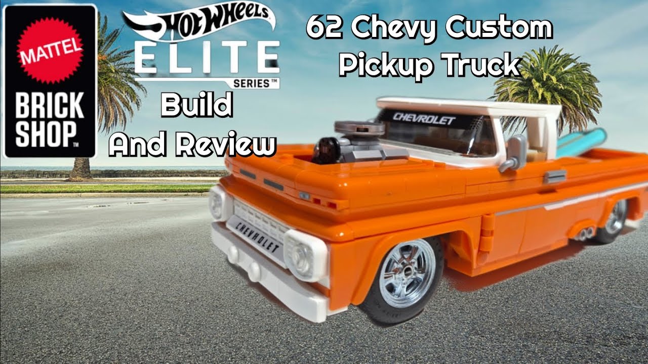 Mattel Brick Shop | 62 Chevy Custom Pickup | JFT20 | Build And Review  | Great Lego Alternative!
