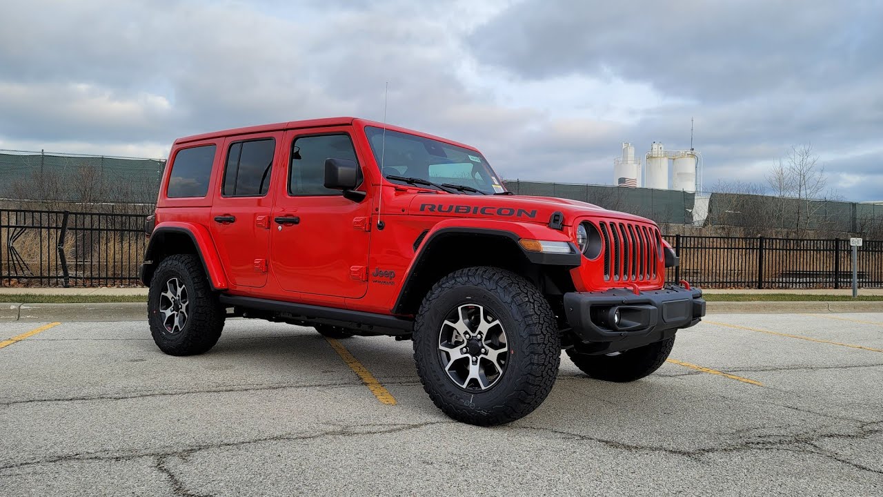 2021 JEEP WRANGLER  RUBICON   NEW COLOR ?????