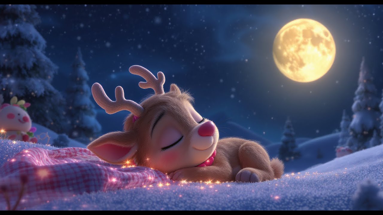 🦌 Kołysanka o reniferze Śpioszku | Świąteczna piosenka dla dzieci 🎅 Piosenka dla dzieci na dobranoc