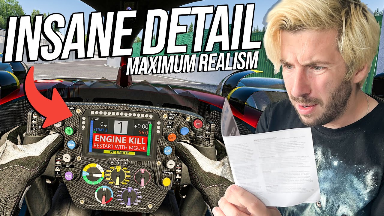 This F1 Car Is SO ADVANCED That You Literally Need A Manual To Drive It
