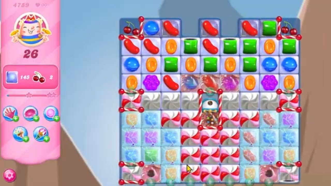 Candy Crush Saga LEVEL 4759 NO BOOSTERS (new version)🔄✅