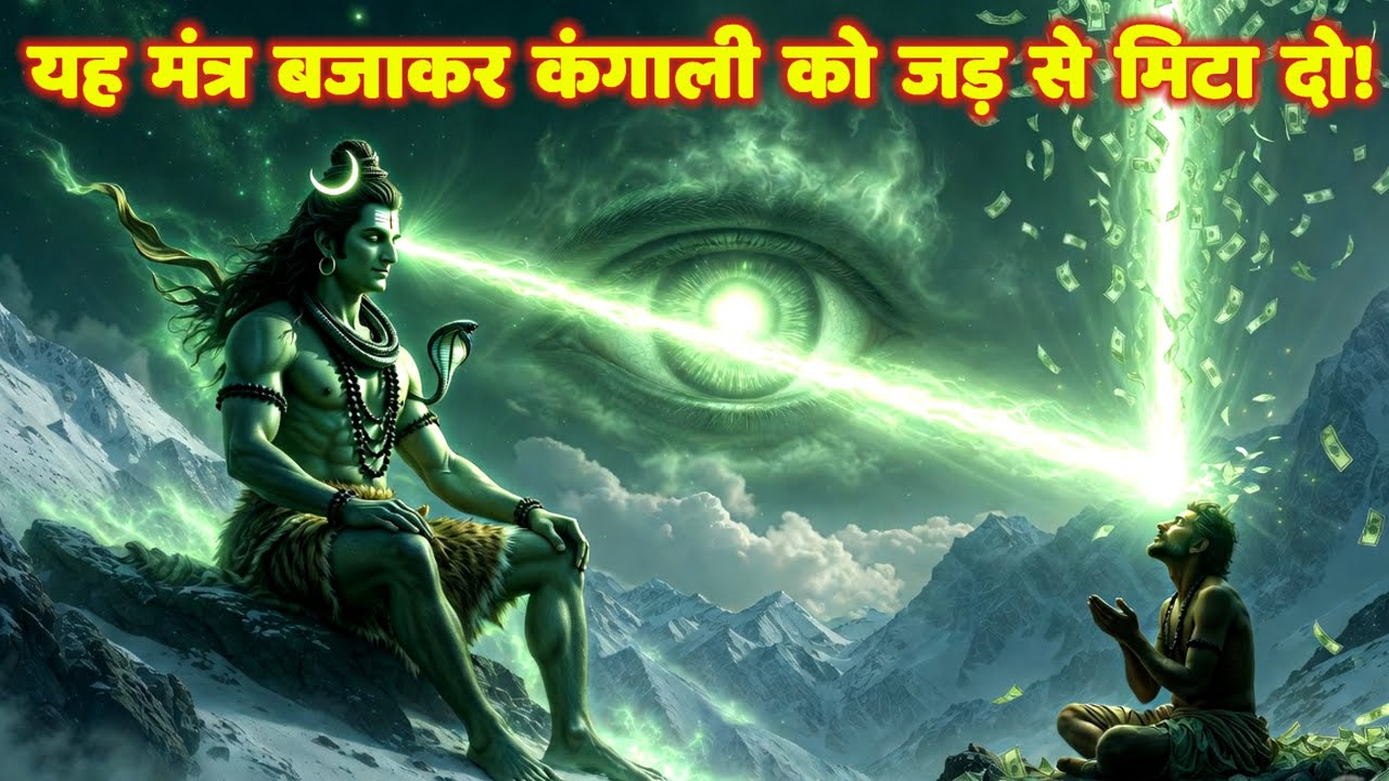 🔱 महादेव का 'Third Eye' मंत्र! 💰 फूटी किस्मत को हीरा बना देगा 💎 Powerful Shiva Mantra