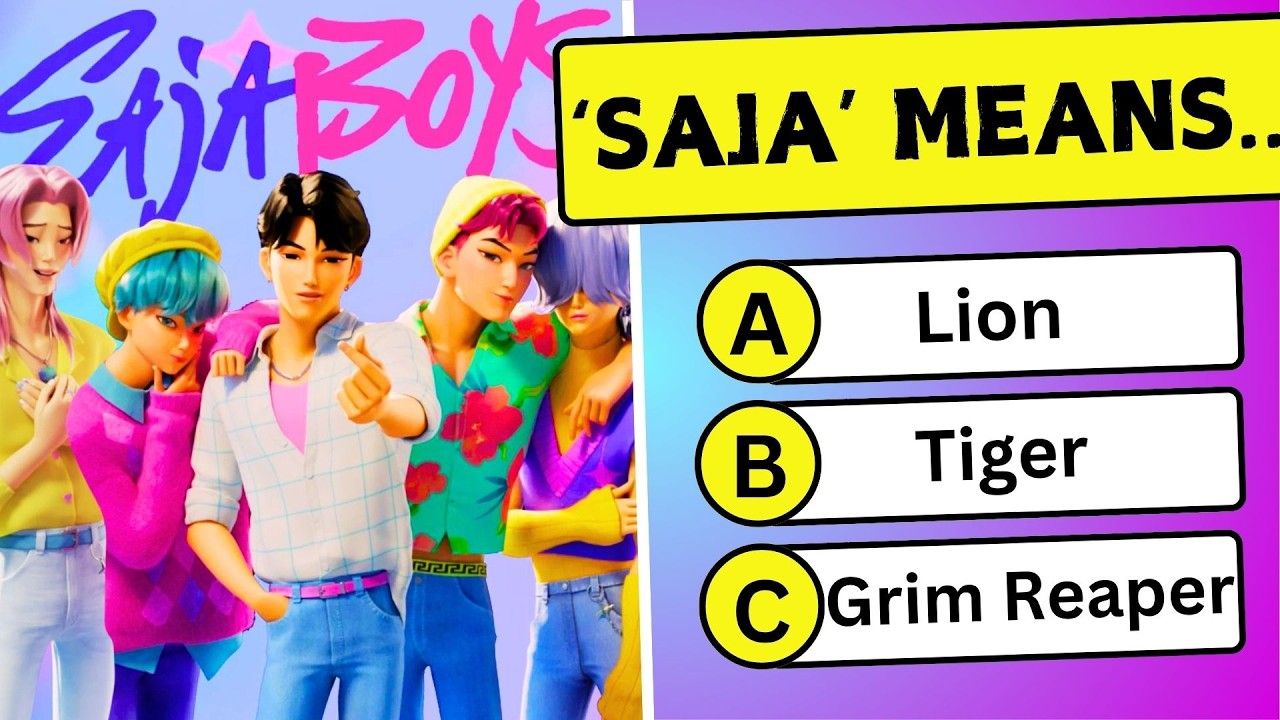 KPop Demon Hunters Movie Trivia Quiz Challenge #3🔥👑~ Huntrix, Saja Boys, Rumi, Mira, Joey, Jinu