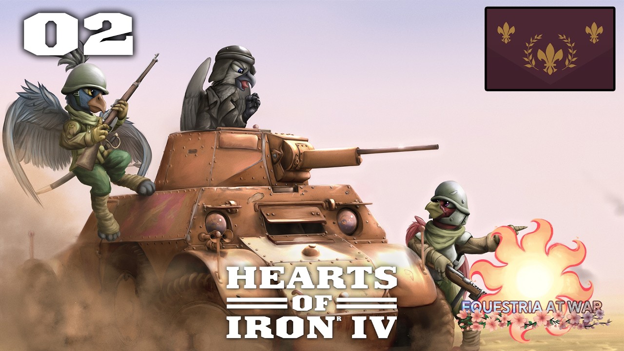 Hearts of Iron IV [02][EaW] - Le Royaume d'Aquiléa attaque l'Empire de Griffonia ? Un no-match ?!