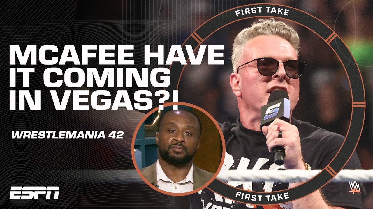 Big E & Peter Rosenberg's TOP 5️⃣ QUESTIONS ahead of WrestleMania 42 🔥 | First Take