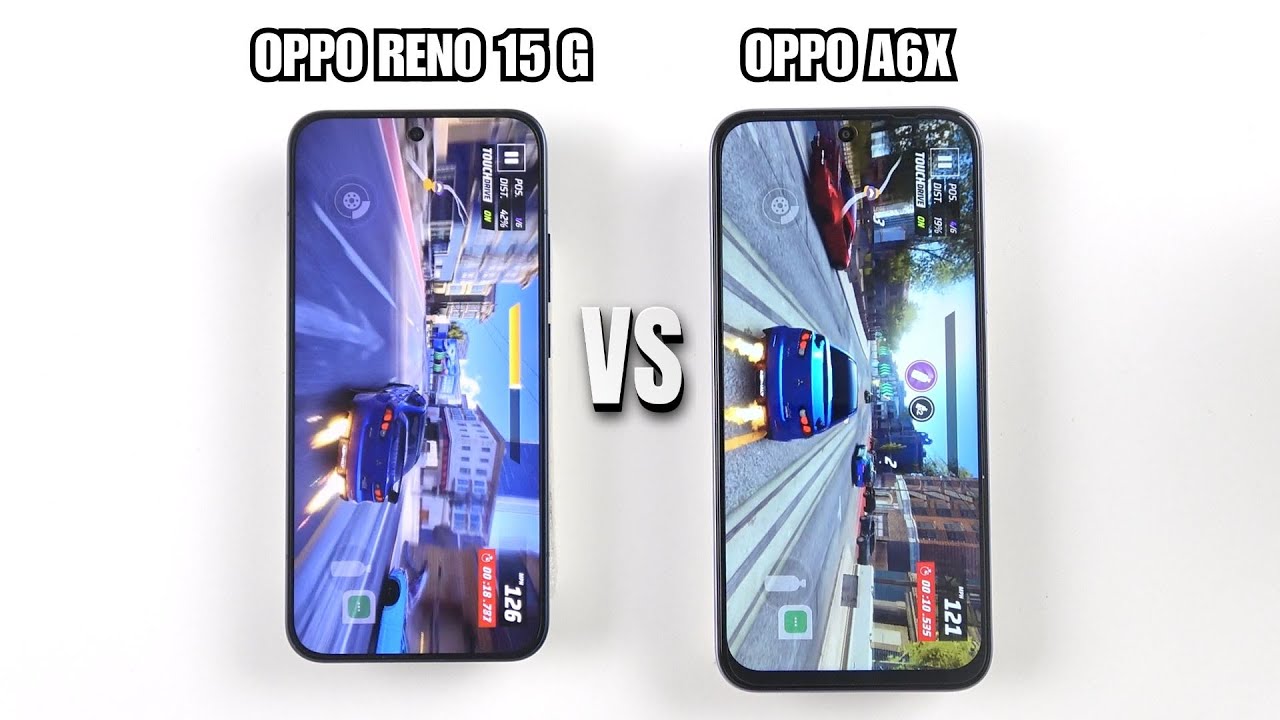 Oppo Reno 15 vs Oppo A6x | Video test Display, Speedtest, Camera Comparison