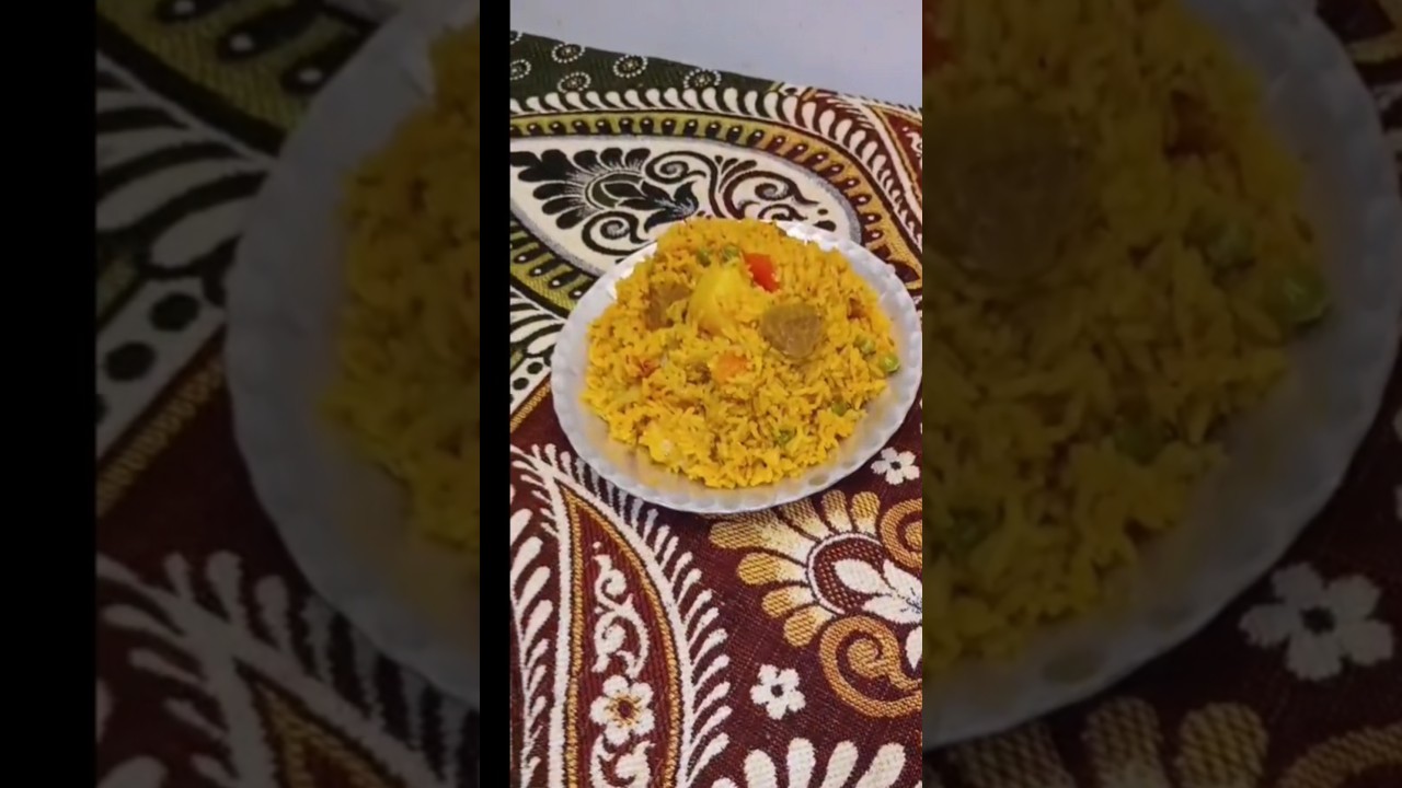Jab mutton aur masale milte hain… tab banti hai perfect Taheri! 🍖🍚
