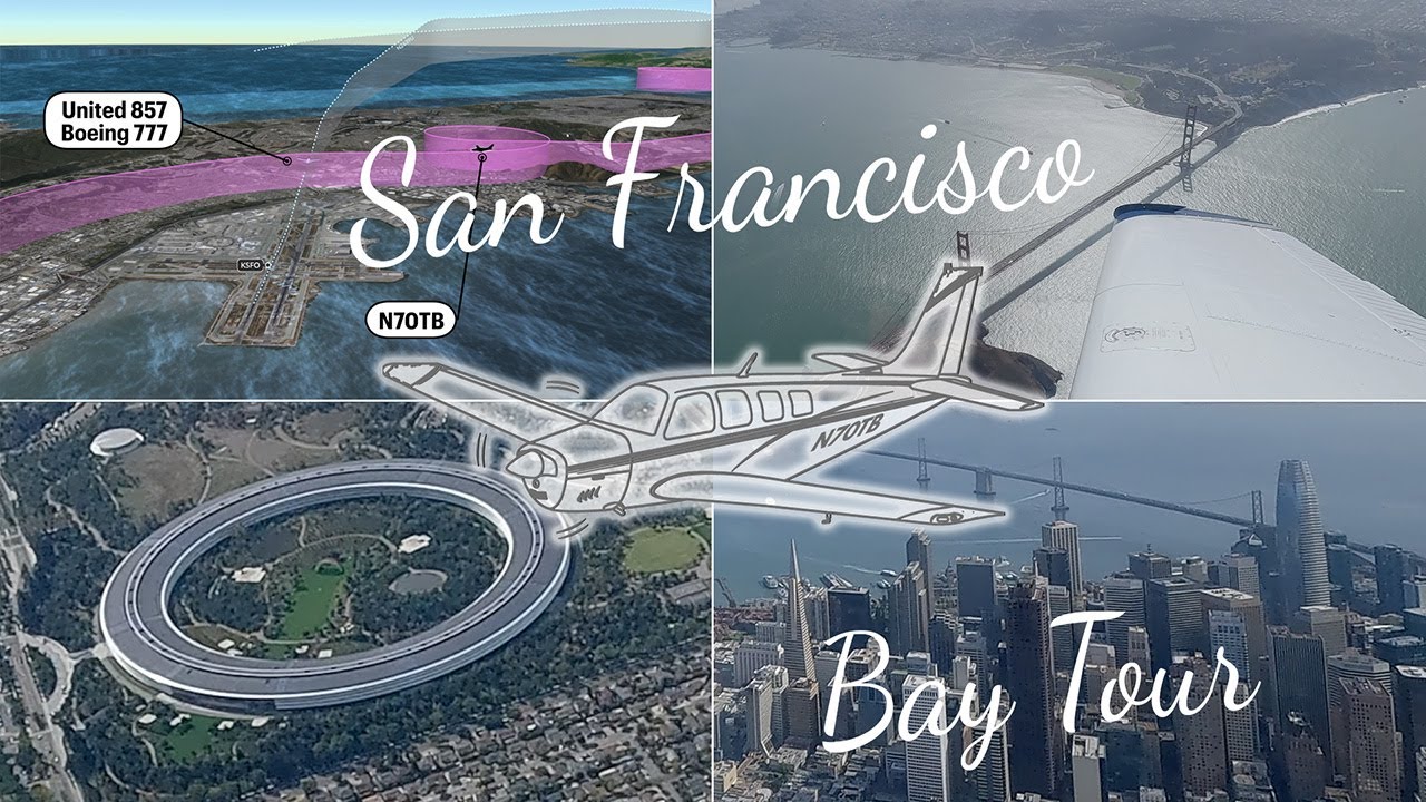 San Francisco Bay Tour in a Bonanza