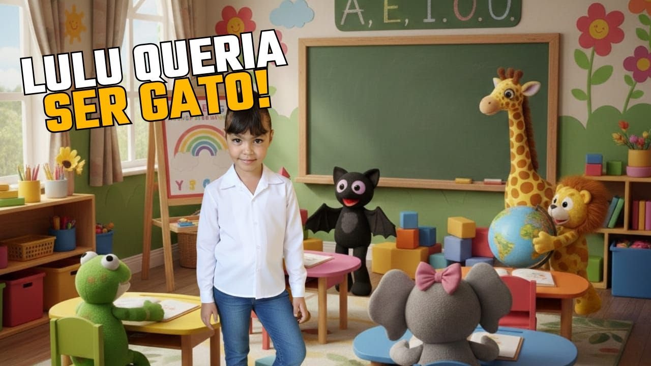 Sala de Aula dos Animais – Episódio 1 | O Morcego Lulu Aprende a Ser Quem É | Maria Helena Clube