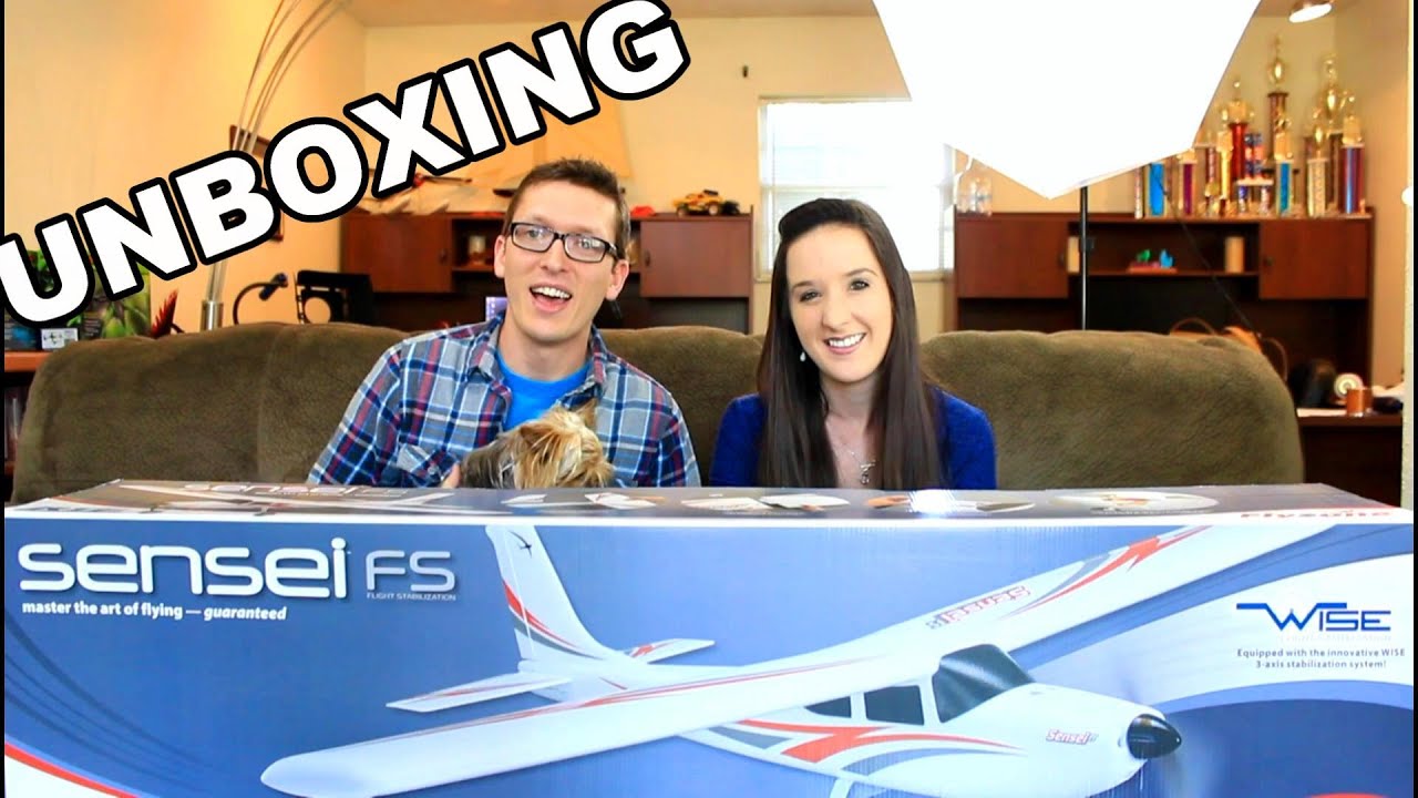 Flyzone Sensei FS First Impressions and Unboxing RTF with WISE Technology - TheRcSaylors