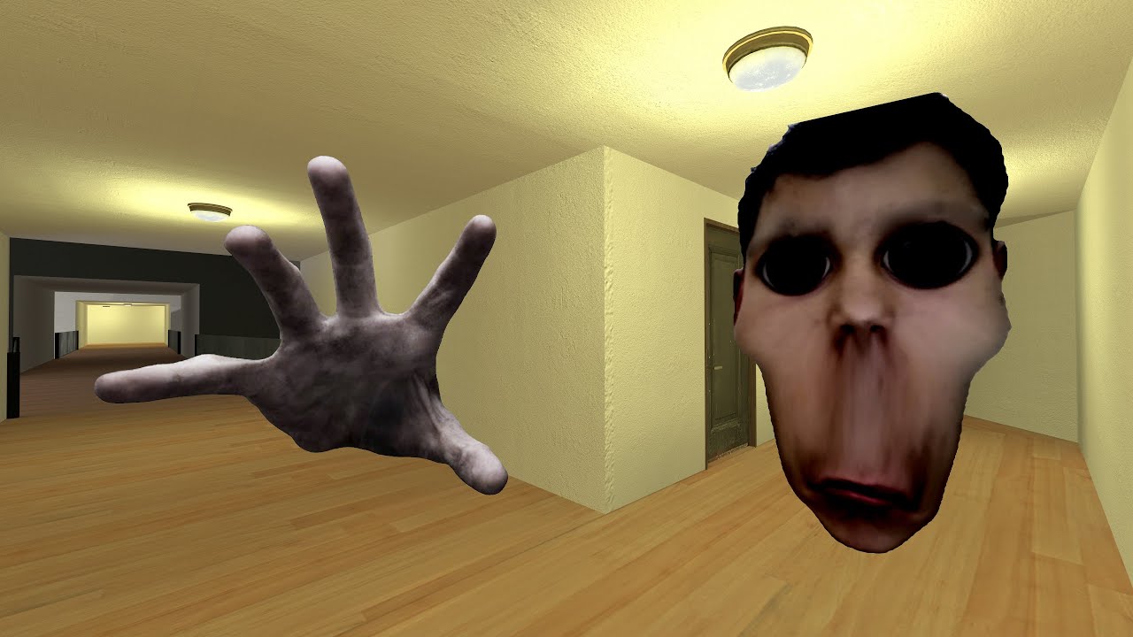 Omoto And Scary Hand Nextbot  Gmod