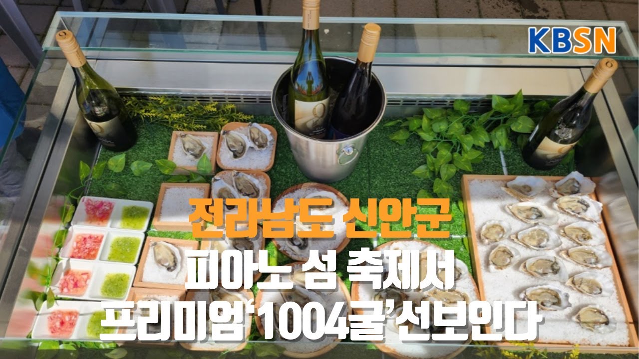 신안군, 피아노 섬 축제서 프리미엄&lsquo;1004굴&rsquo;선보인다