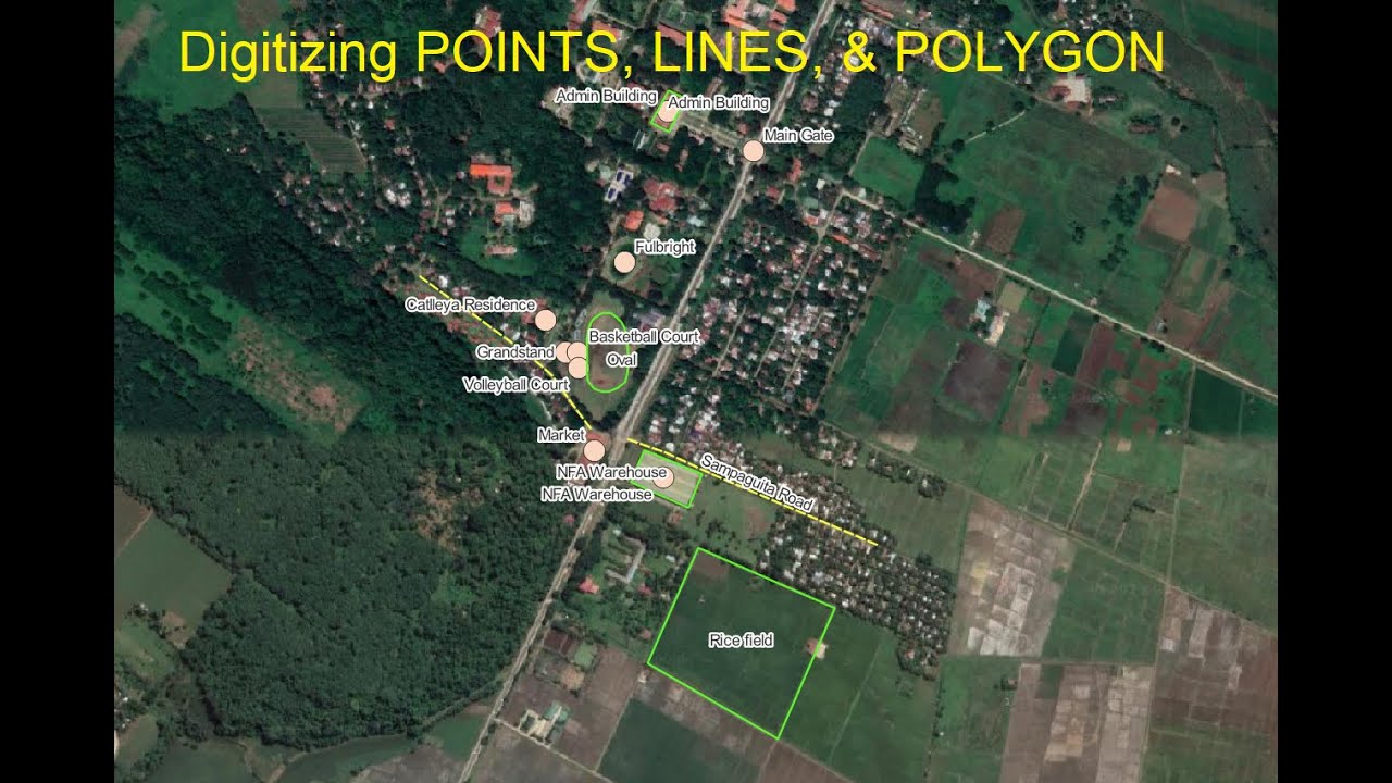 QGIS Beginner’s Guide 2025: How to Digitize Vector Data (Point, Line, Polygon)