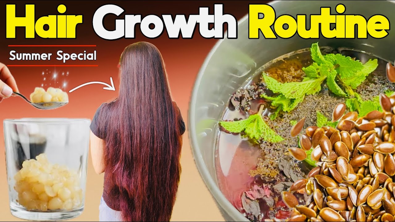 Summer Hair Care Routine (2025) For Long, Strong & Shiny Hair | Stop Hair Fall / Start Growth❤️