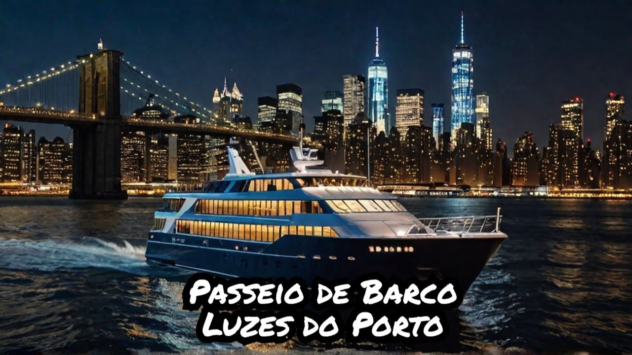 Passeio de Barco Luzes do Porto (Harbor Lights em Nova York | Circle Line à Noite