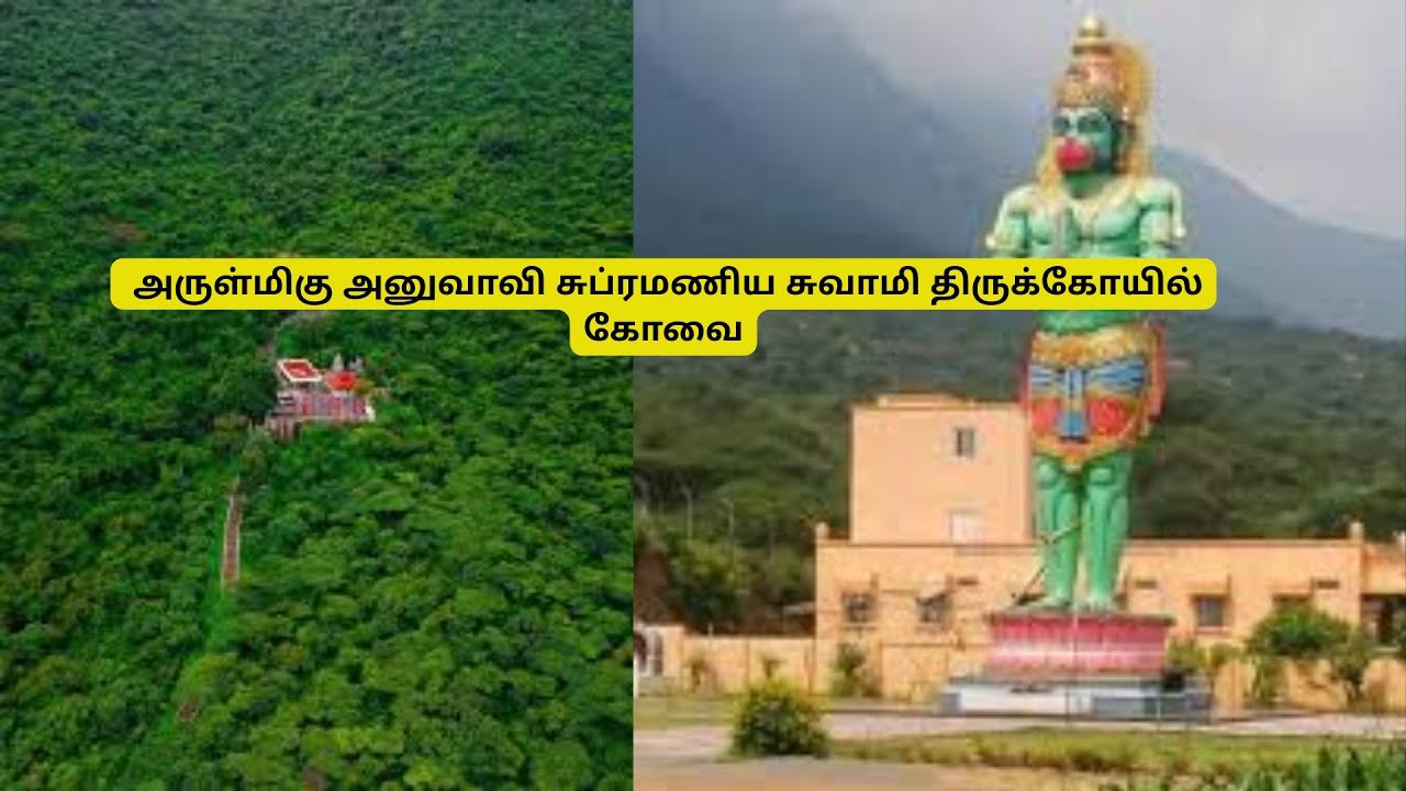 கோவை அருள்மிகு அனுவாவி சுப்ரமணிய சுவாமி திருக்கோயில்..! #coimbatore #murugantemble #tourism