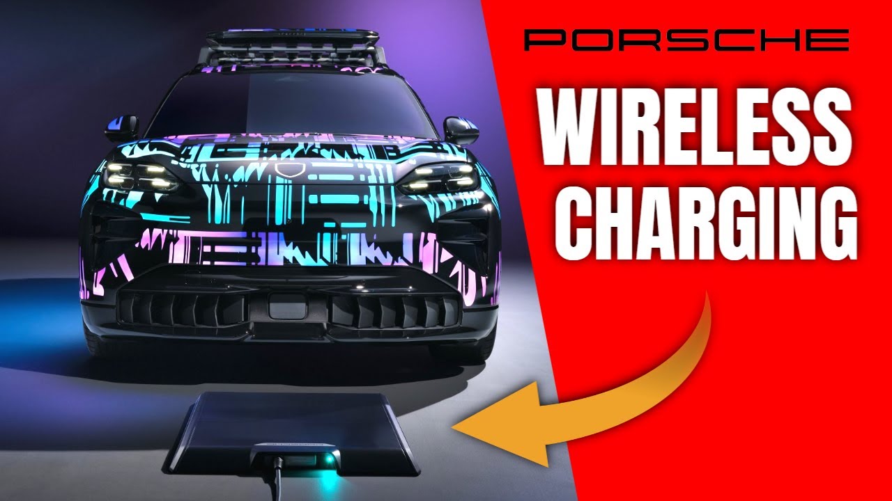 Porsche Cayenne EV Wireless Home Charging Explained