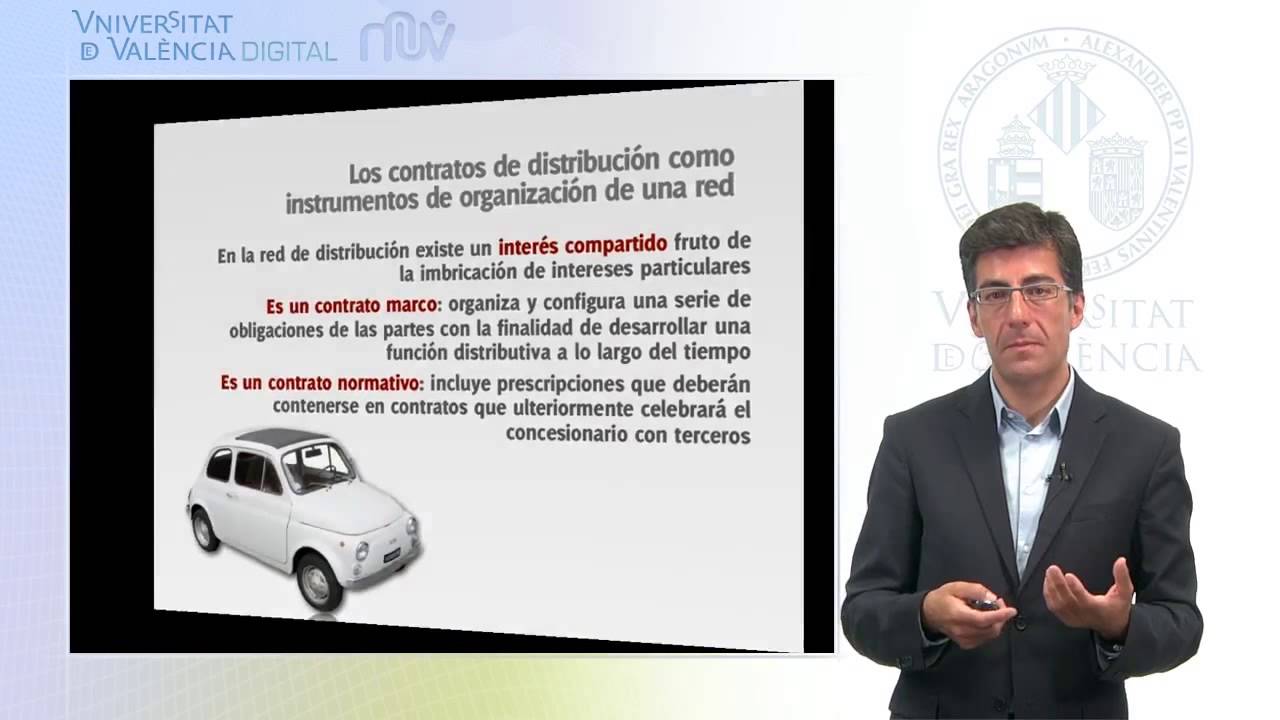 Los contratos de distribución como instrumentos de red