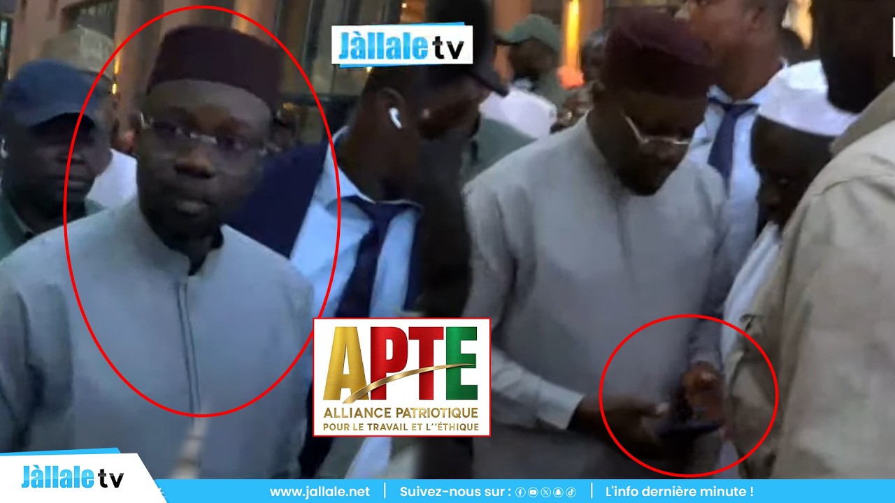 Azalaï : juste à sa sortie, Ousmane Sonko fait un geste inattendu