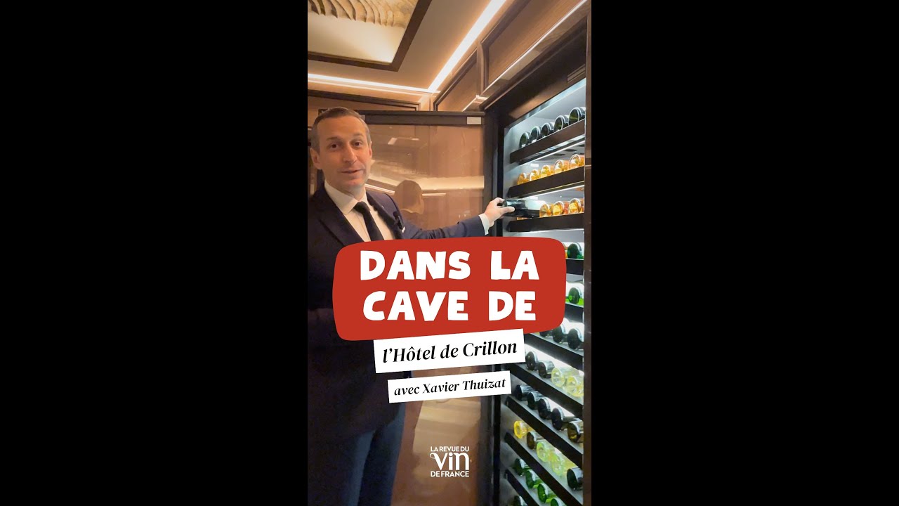 Dans la cave de... l'Hôtel de Crillon avec Xavier Thuizat