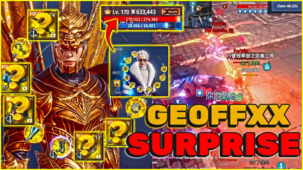 GEOFFXX 5 NEW FORGE ITEM | GEOFFXX INSTANT 633K PS WTF | DTM/UOOTC VS FW/HOF | MIR4