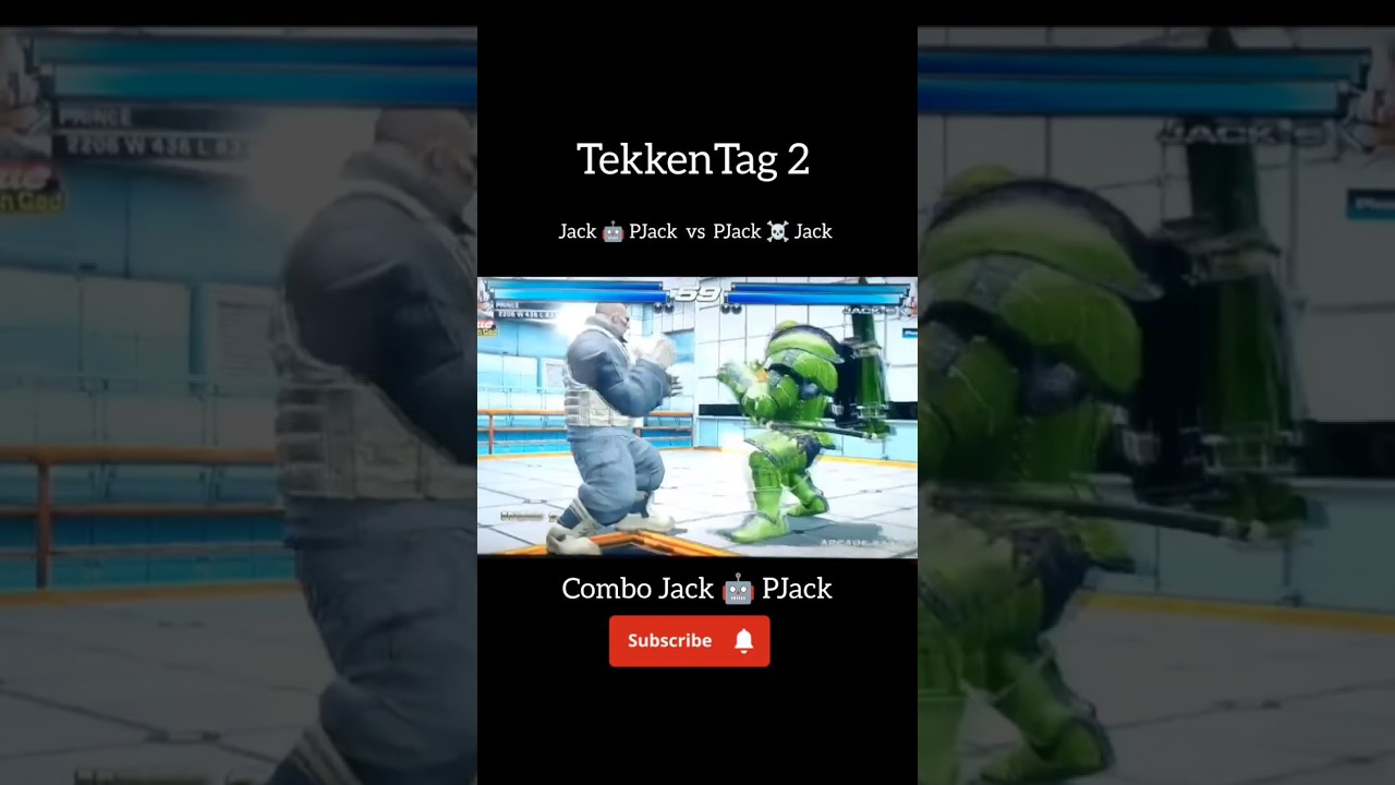 Tekken Tag 2 – Jack & P. Jack Insane Tag Combo | GameOverLord – M Jamshaid G