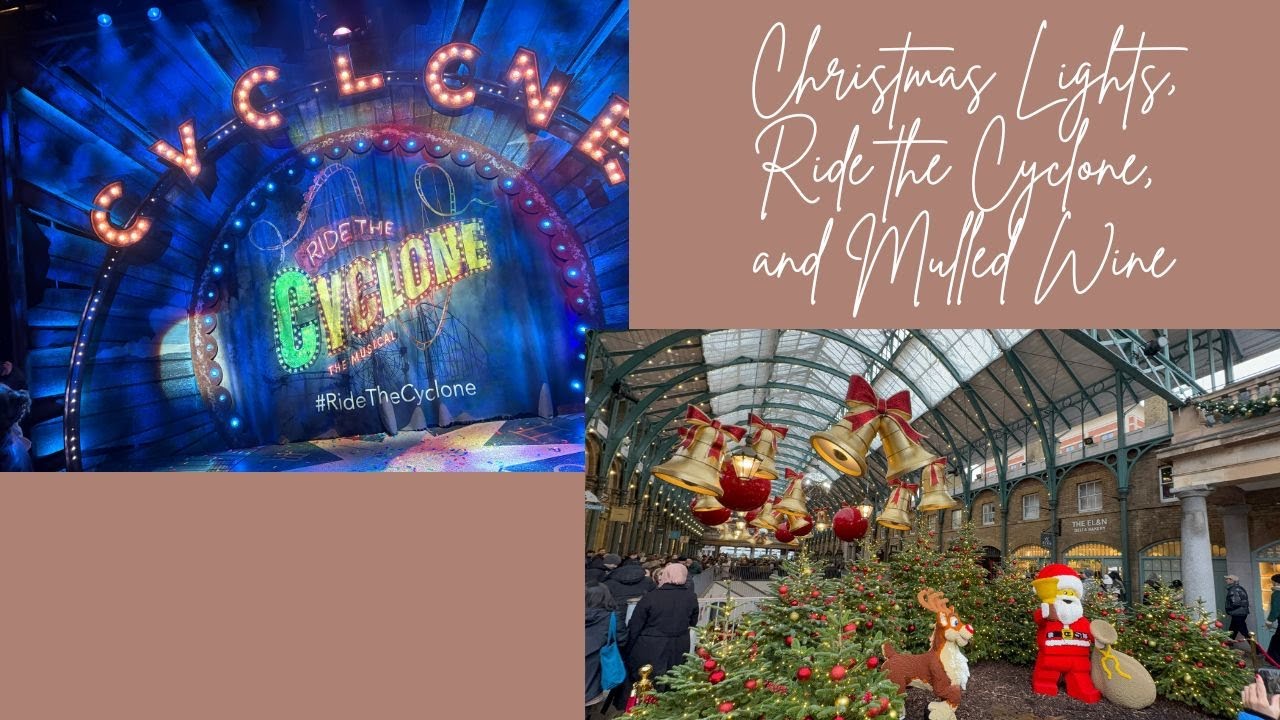 Christmas lights, Ride the Cyclone, and mulled wine