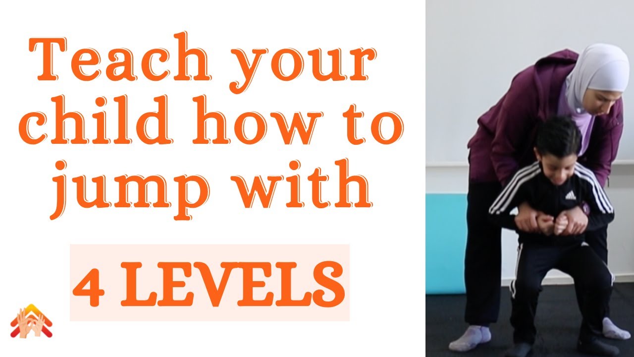 Teach your child how to jump [4 levels]