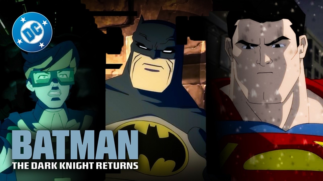 The Dark Knight Returns scenes that go HARD 😤 | Best of DC Animated Movies | DC