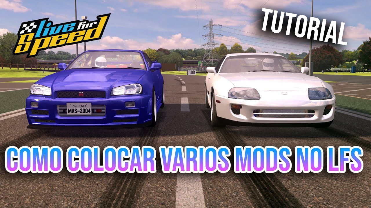 COMO COLOCAR VARIOS MODS DIFERENTES NO LFS 6T,6R E 6U