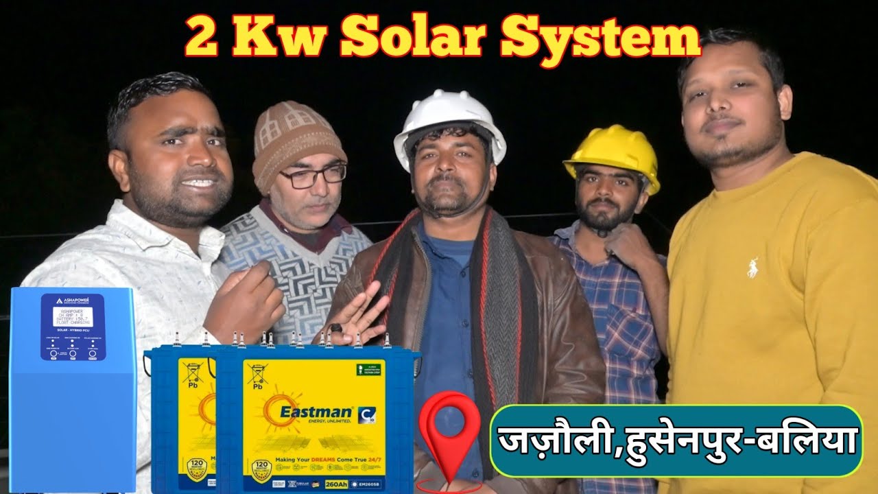 2 Kw Solar System For Home | Ashapower Rover 3024 | 2 Kw Solar System Cost | 2 Kw Solar System