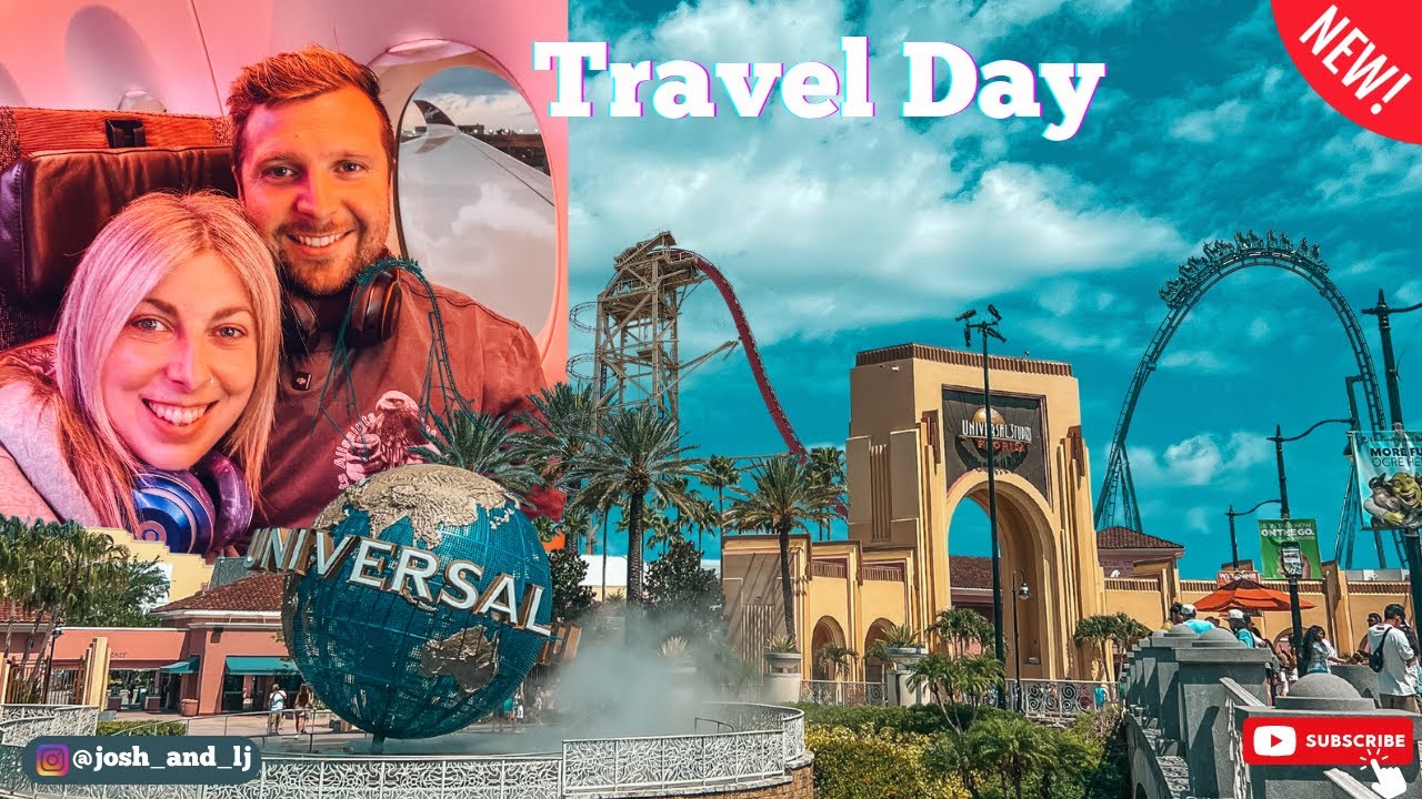 Universal Orlando Travel Day | Virgin Atlantic Economy Delight | Universal Studios Florida