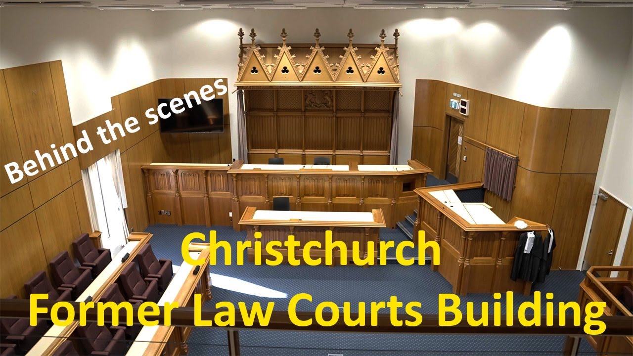 Inside Christchurch's former Court Building #christchurchnz