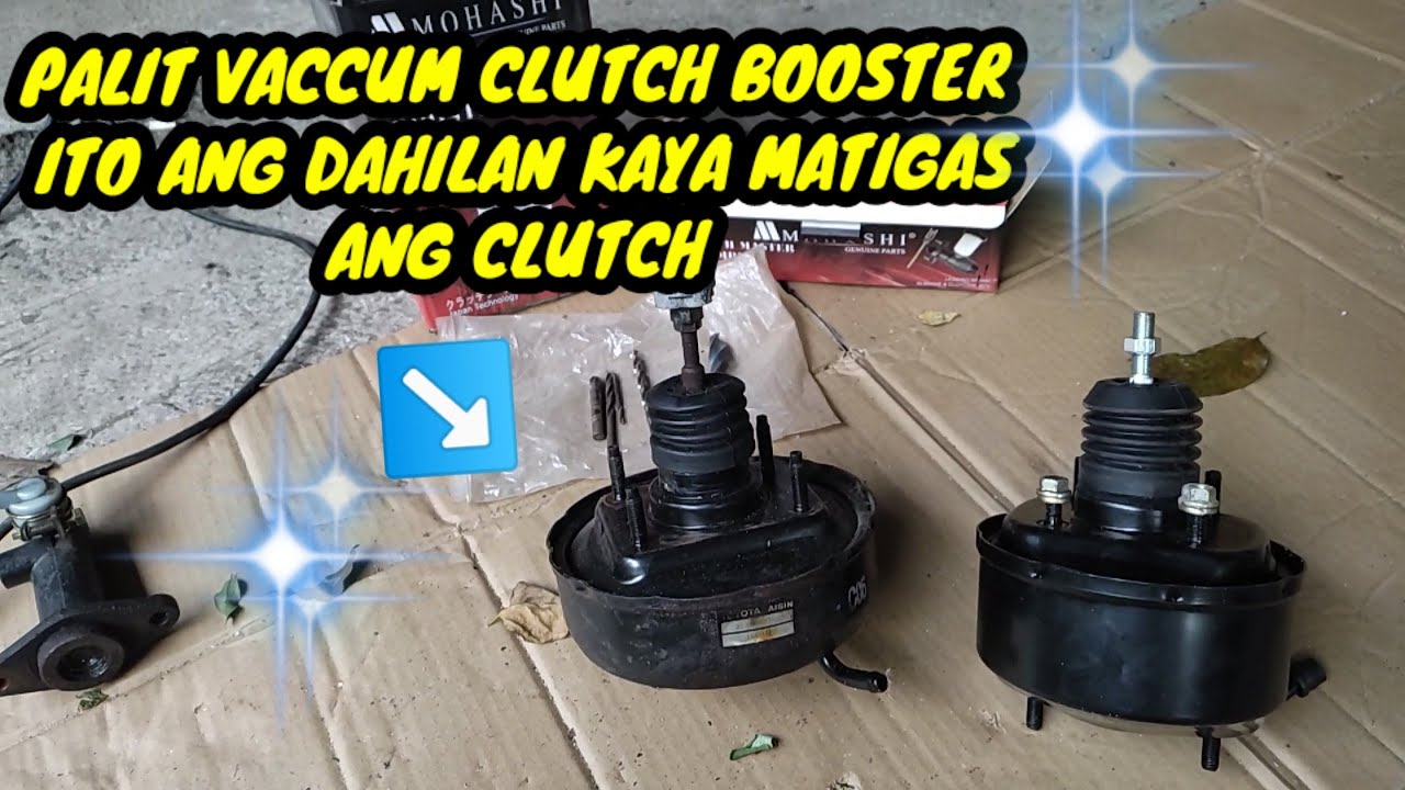 DIY CONVERT, PALIT VACUUM CLUTCH BOOSTER.