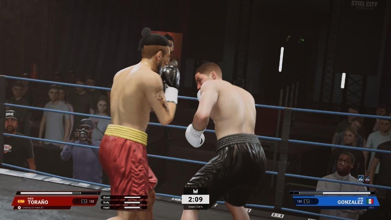 Undisputed Working my Fighter up the Ranks