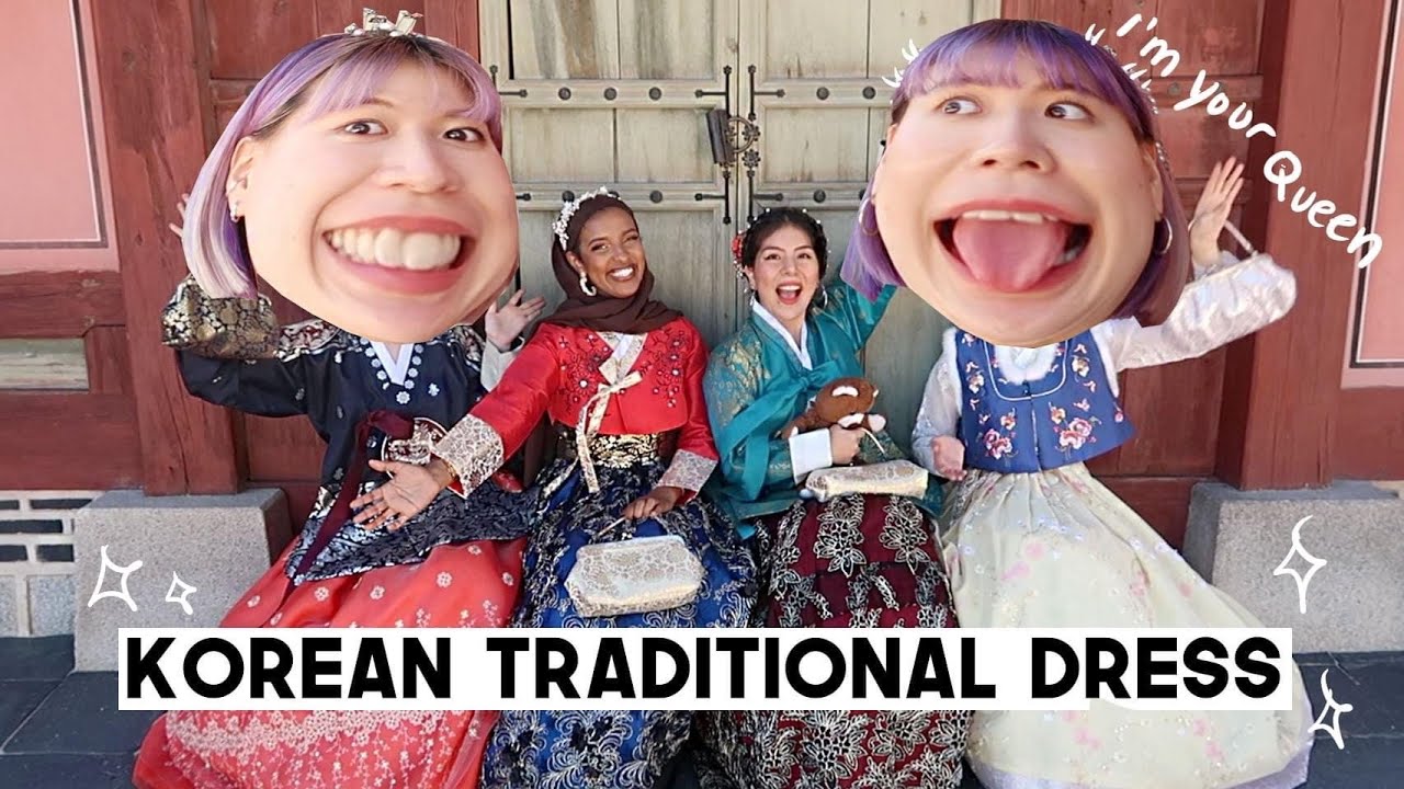 We Tried Korean Traditional Dress Hanbok (Goong/Princess Hours in Real Life) | Q2HAN