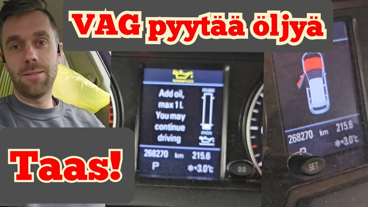Audi pyytää lisää moottoriöljyä - Joulukalenteri luukku 11