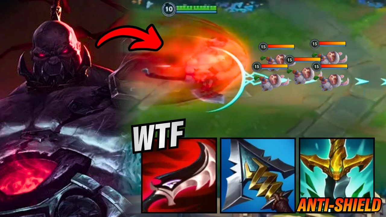 Wild Rift: FULL AD SION DAMAGE IS BROKEN
