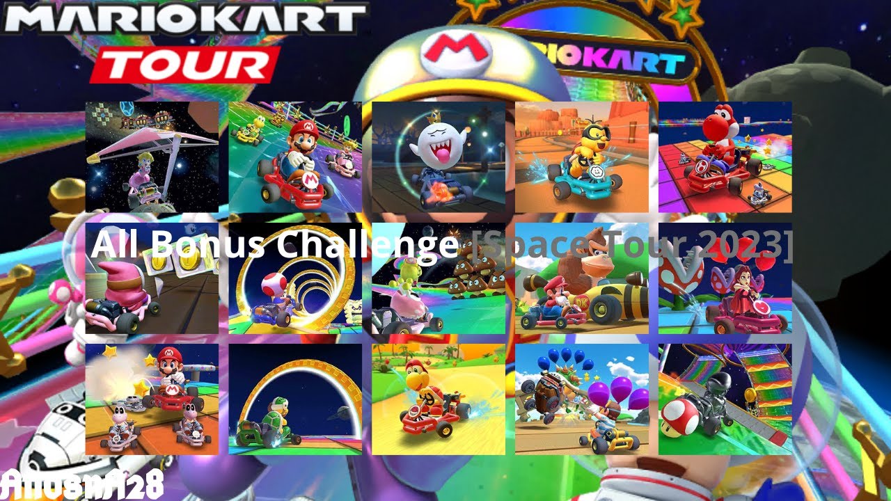 Mario Kart Tour All Bonus Challenge [Space Tour 2023]