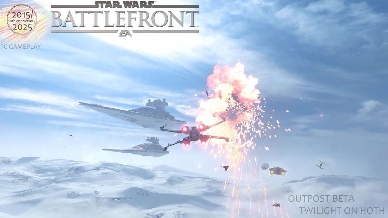 Star Wars: Battlefront [2015-2025 |10th anniversary] Fiery sky of the white Hoth