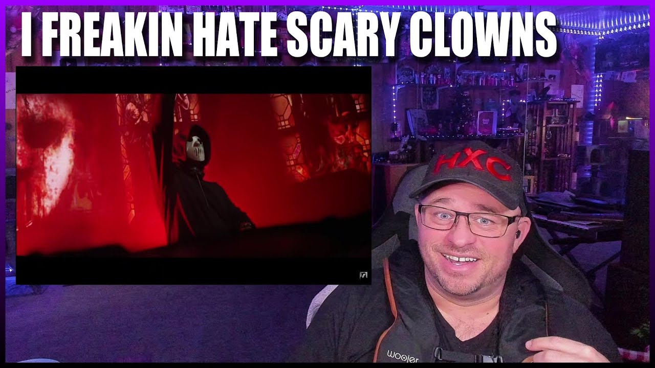 Angerfist - Pennywise (Official Video) REACTION!